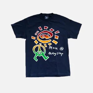 Adwysd Peace T-Shirt Navy