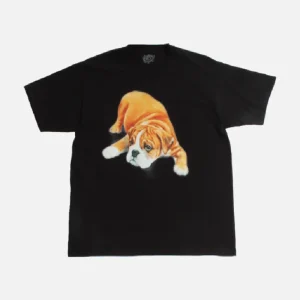 Adwysd Reversible Bulldog T-Shirt Black