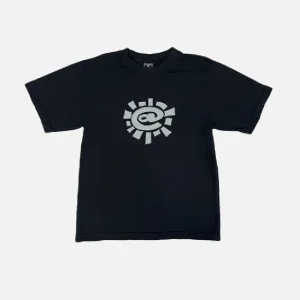 Adwysd Solid Silver @sun T-Shirt Black